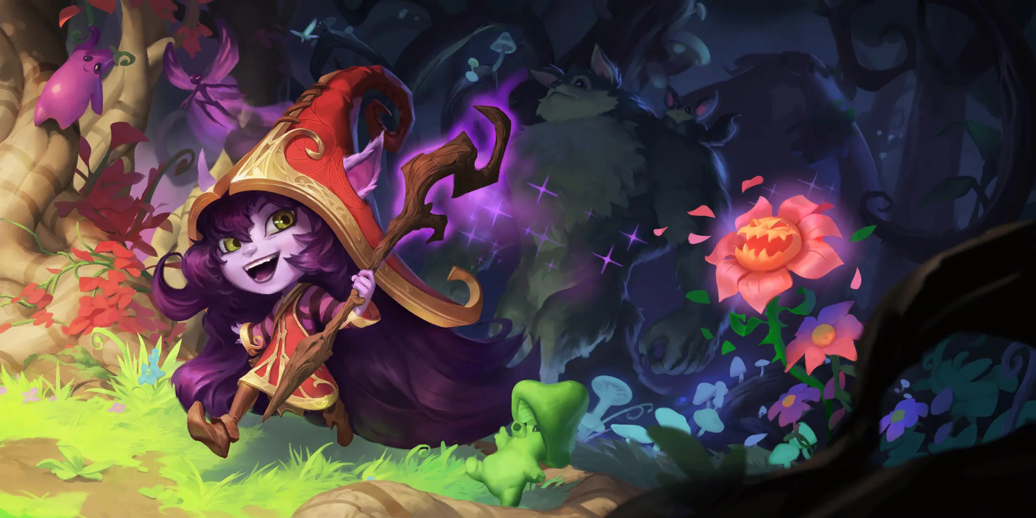 Riot Forge on X: Meet the champion yordles: Lulu 🦋🟣✨ She's heeeeere,  residing in Inspiration Isle she brings magic to the island and the party!   / X