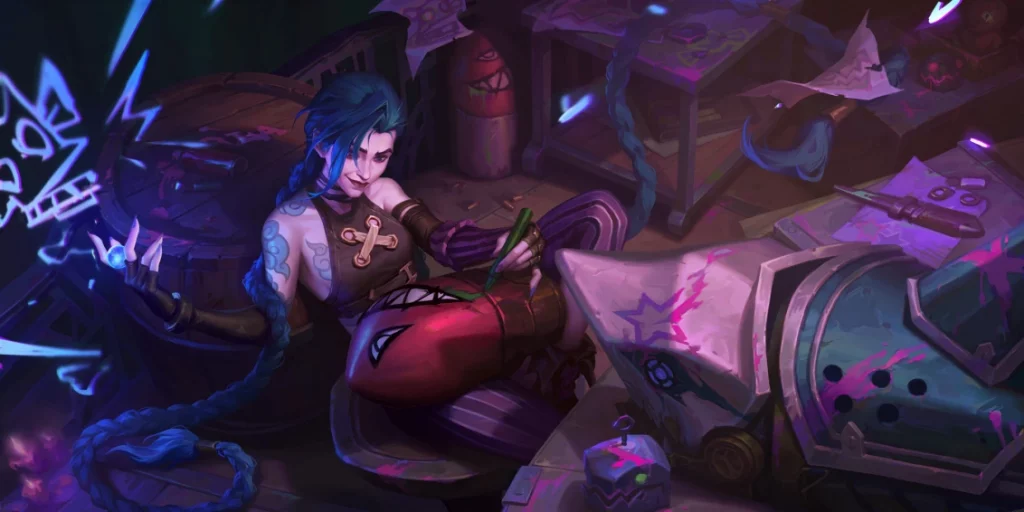 LoR Deck Jinx Bard -- Jinx, one of our champions