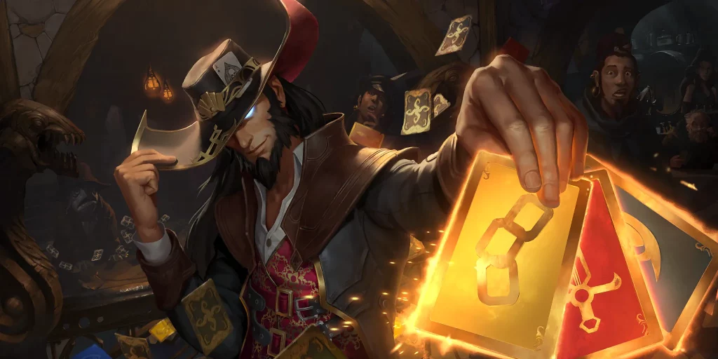 LoR Best Decks: Twisted Fate, the Champion you see in many of the best Legends of Runeterra Meta Decks