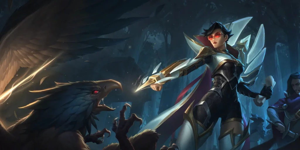 Zed Vayne Deck: Vayne, one of our champions.