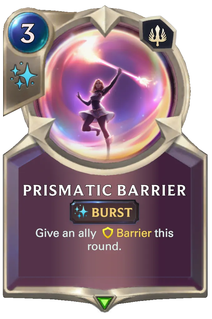 Prismatic Barrier