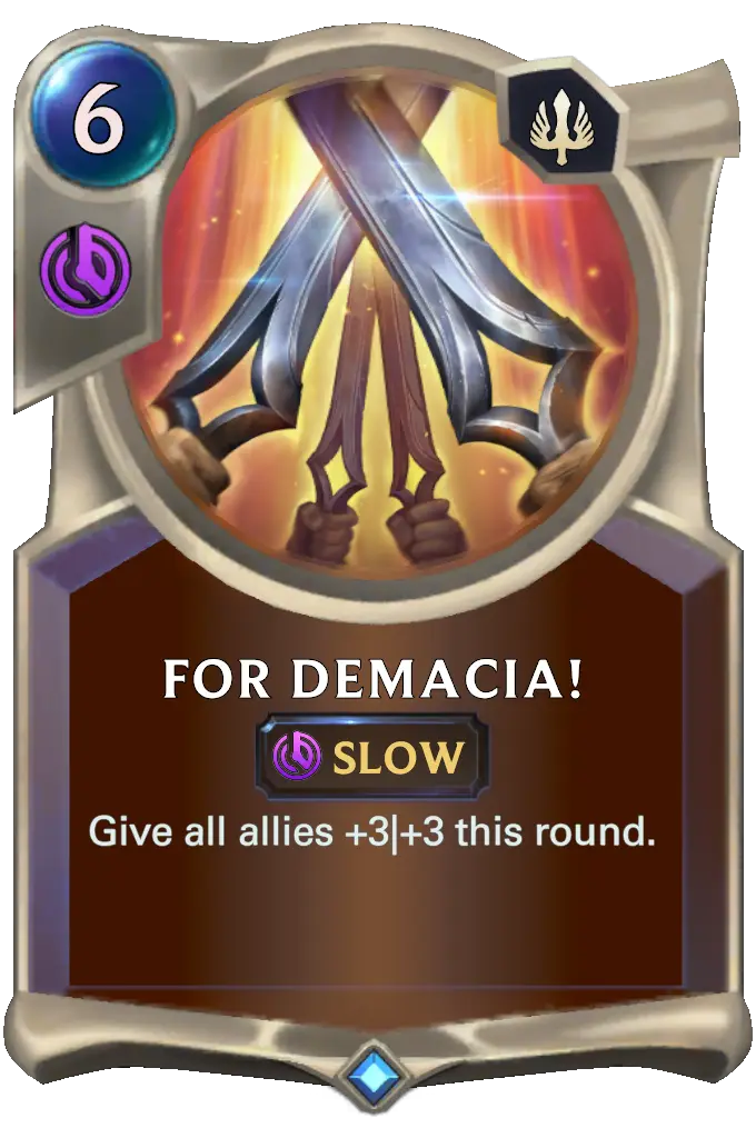 For Demacia!