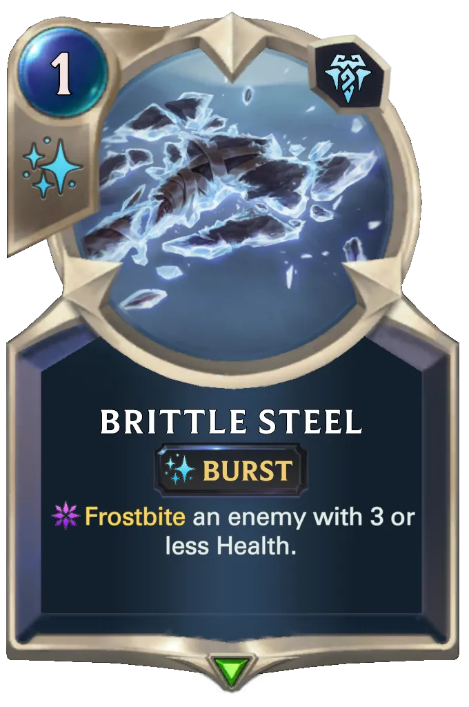 Brittle Steel