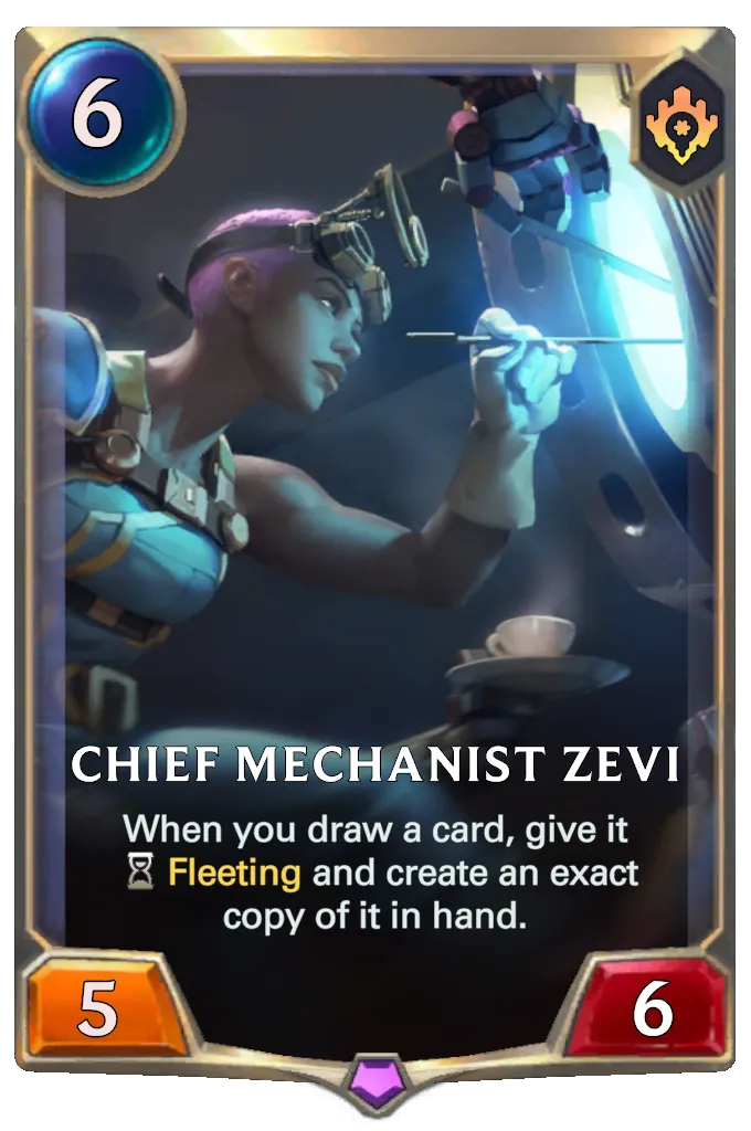 Chief Mechanist Zevi