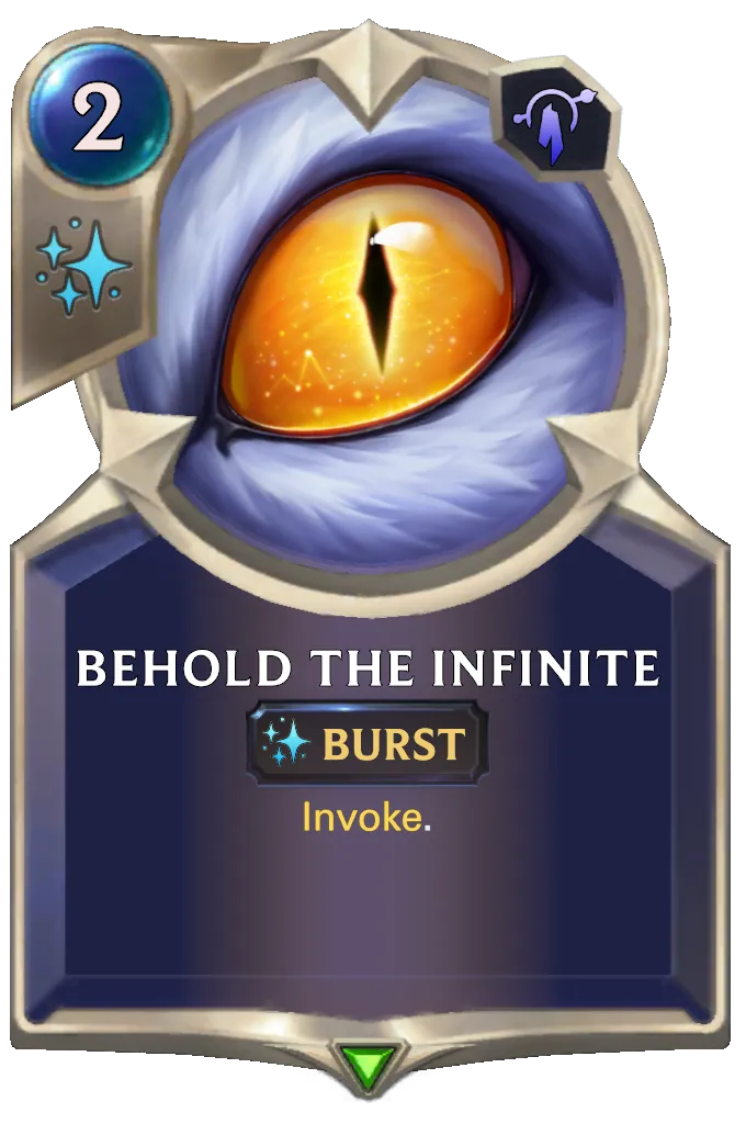 Behold the Infinite