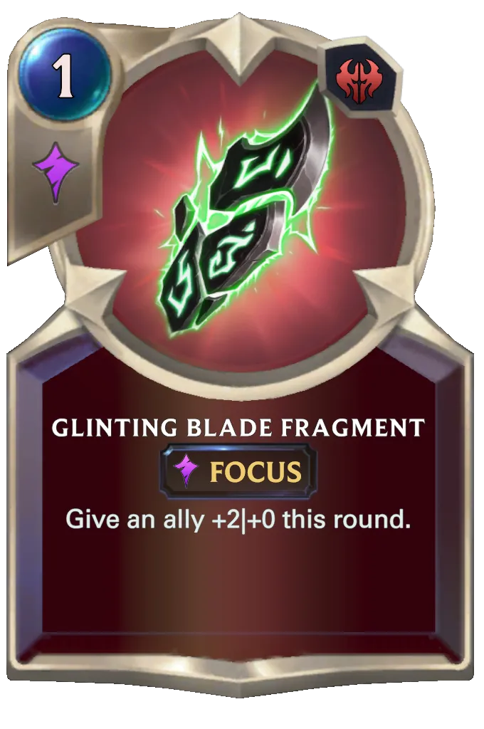 Glinting Blade Fragment