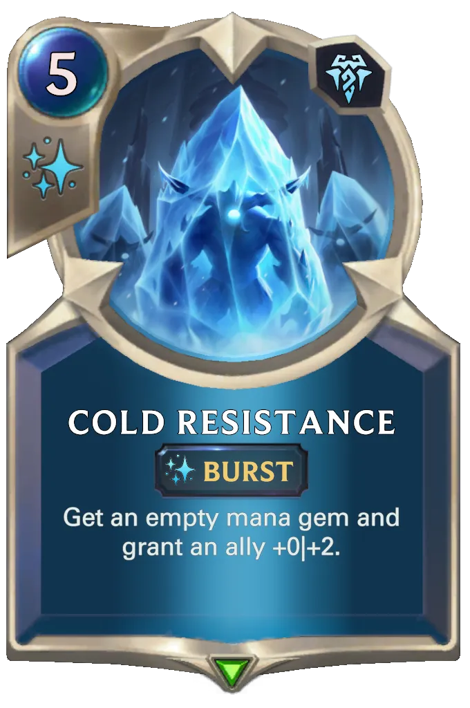 Cold Resistance