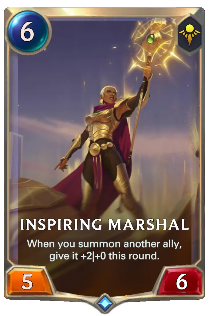 Inspiring Marshal