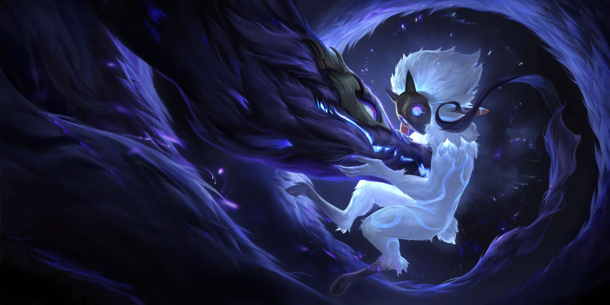 Kindred, minimalist, lol, league, legends, HD phone wallpaper