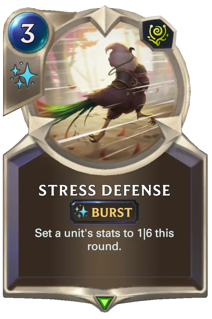 Stress Defense