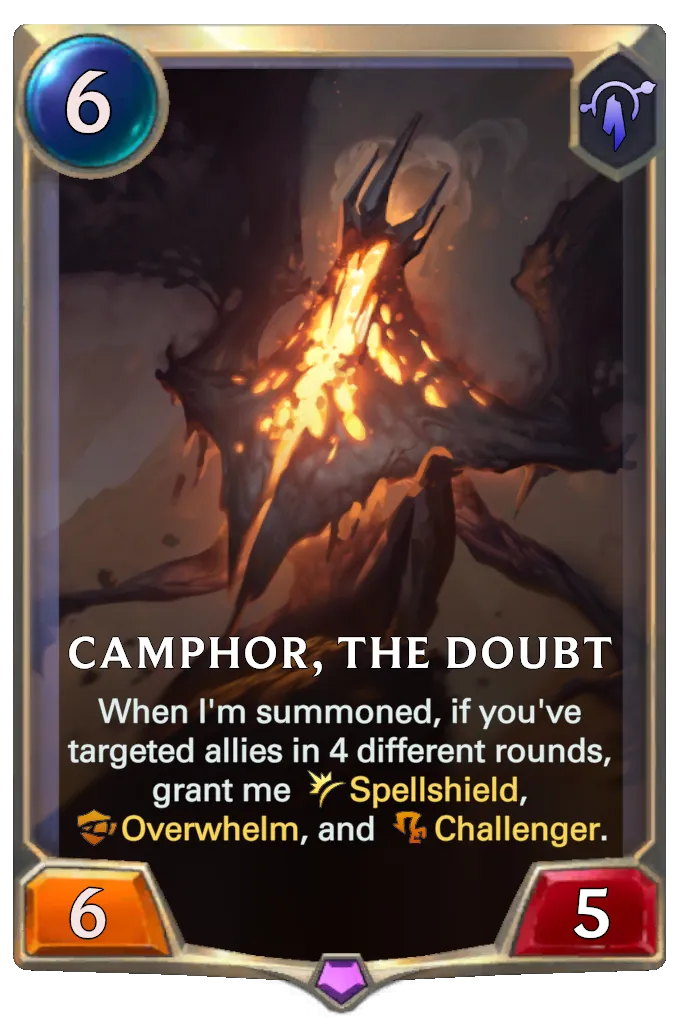 Camphor, the Doubt