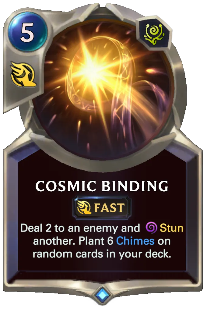 Cosmic Binding