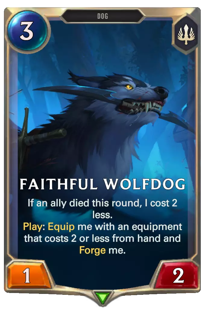 Faithful Wolfdog