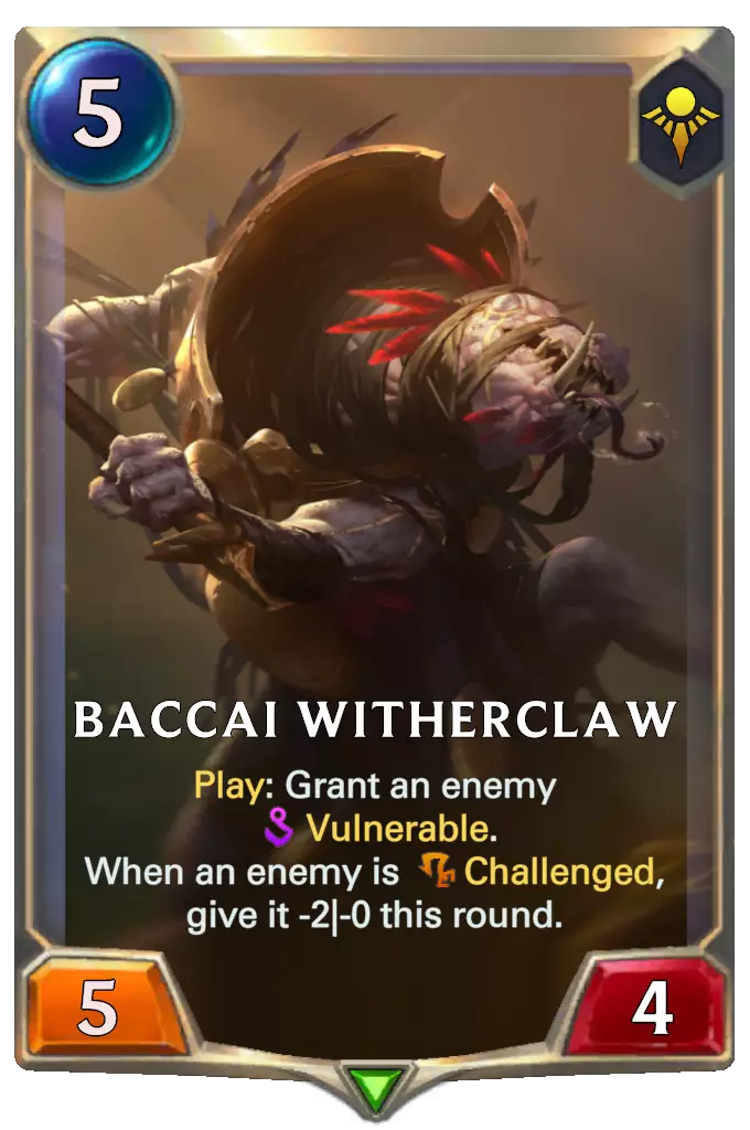 Baccai Witherclaw