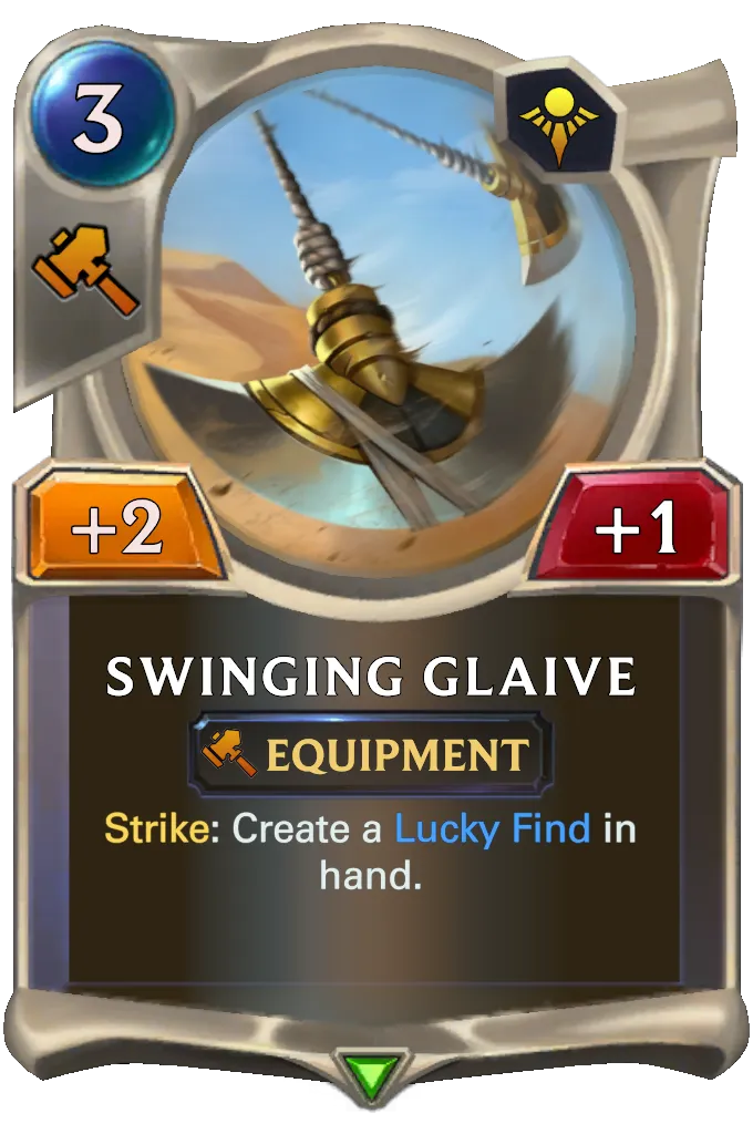 Swinging Glaive