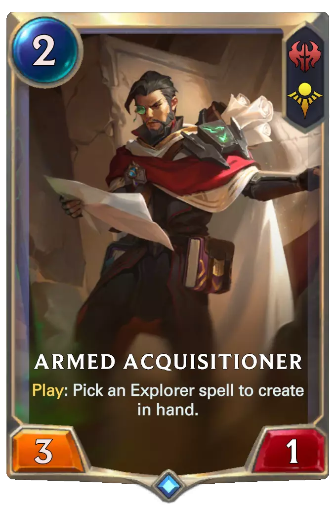 Armed Acquisitioner